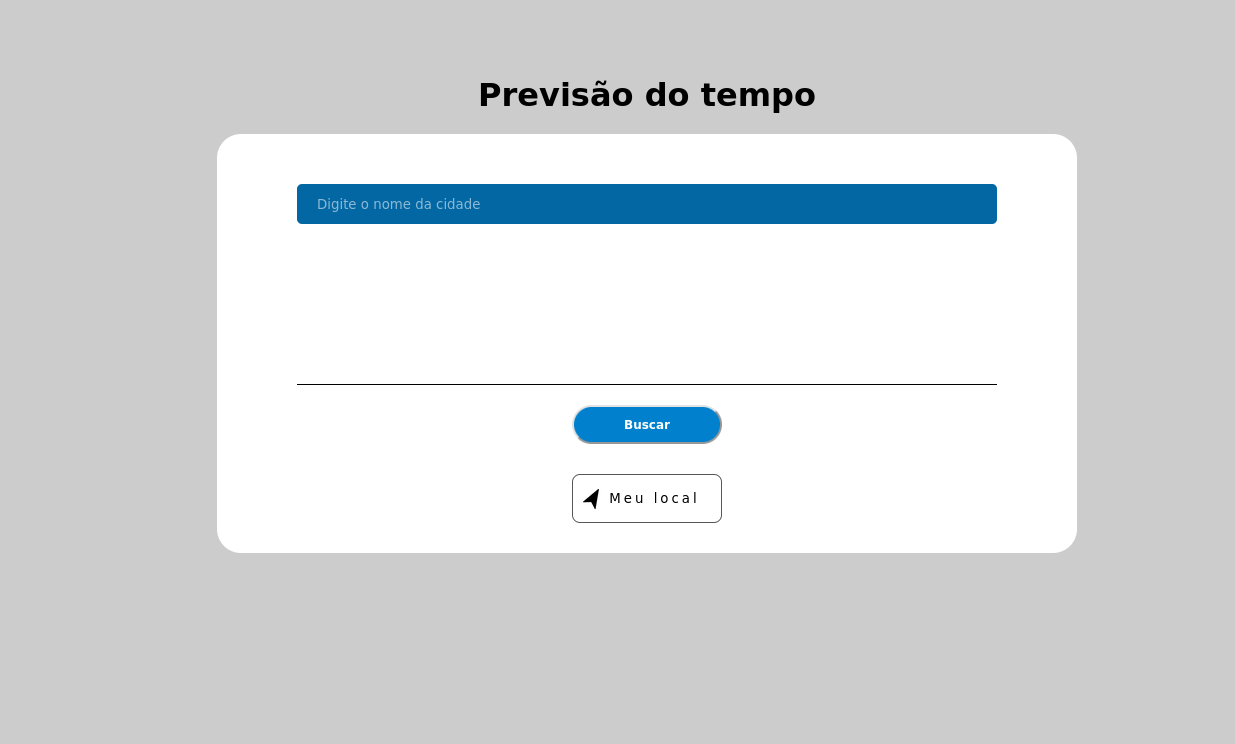 Projeto previsao do tempo 1
